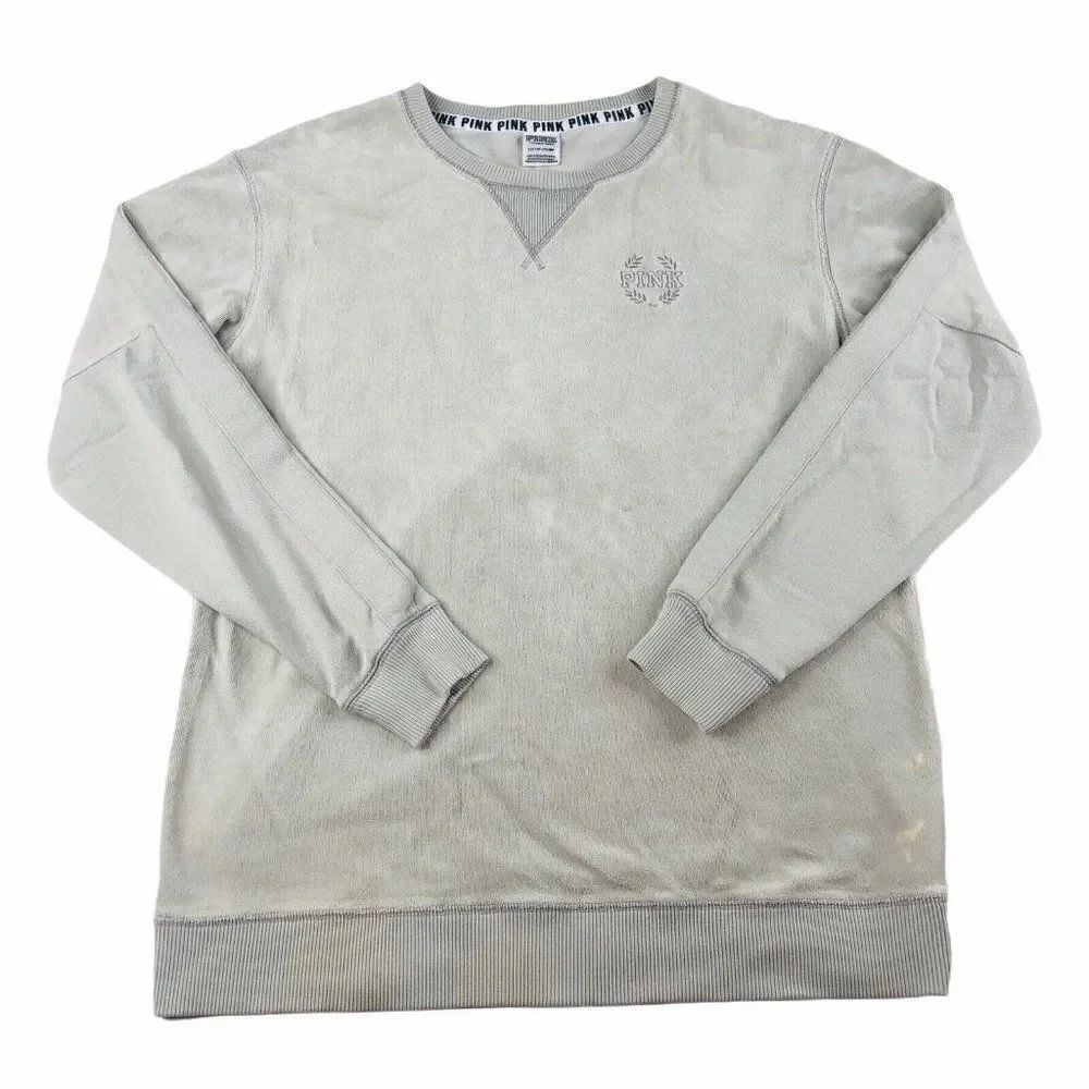 Victoria's Secret PINK Velour Pullover Sweatshirt